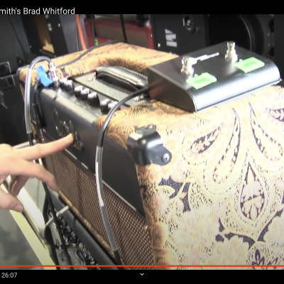 PRS Brad Whitford's Aerosmith Global Warming Tour, HX/DA 100 Watt Amp Authenticated (#171) 2010s Paisley image 2