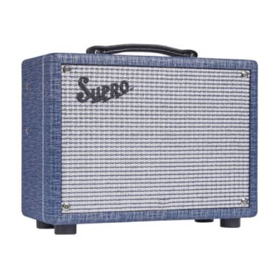 Supro 1606J 64 Super Tube Guitar Combo Amplifier (Blue Rhino) image 2