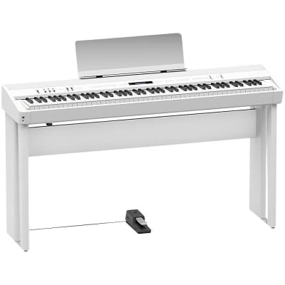 Roland KSC-90-WH Digital Piano Stand for FP-90-WH Regular White