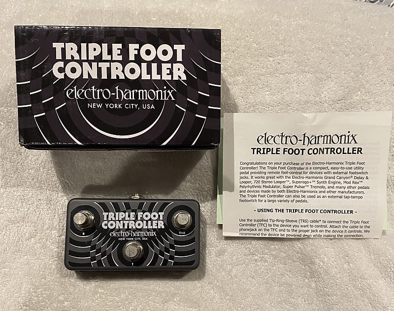 Electro-Harmonix Triple Foot Controller