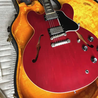Gibson ES-335 TD with Block Inlays, Cherry 1962 image 2