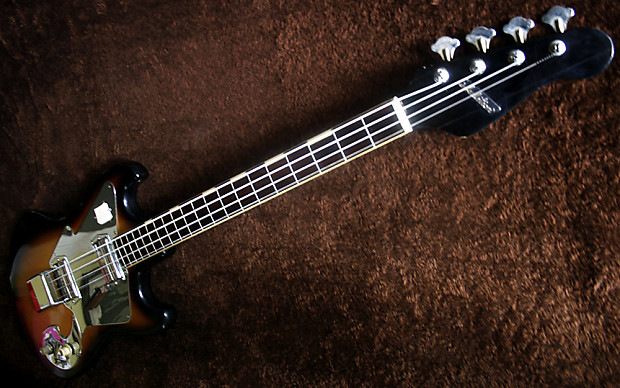 Teisco Audition Bass 1960s Sunburst Made in Japan Great Teisco Audition Bass 1960s Sunburst Made in Japan Great