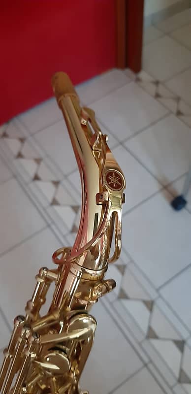 Early 80's Yamaha YAS 32 alto saxophone purple logo! sax