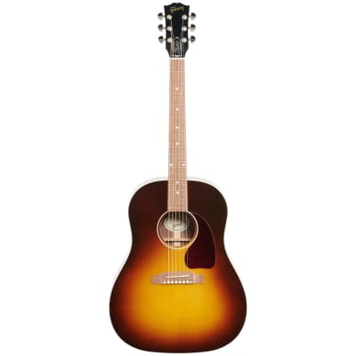Gibson J-45 Studio Walnut Acoustic-Electric Guitar (with Case), Walnut Burst image 2