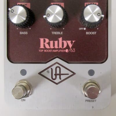 Universal Audio Ruby '63 Top Boost Amplifier | Reverb