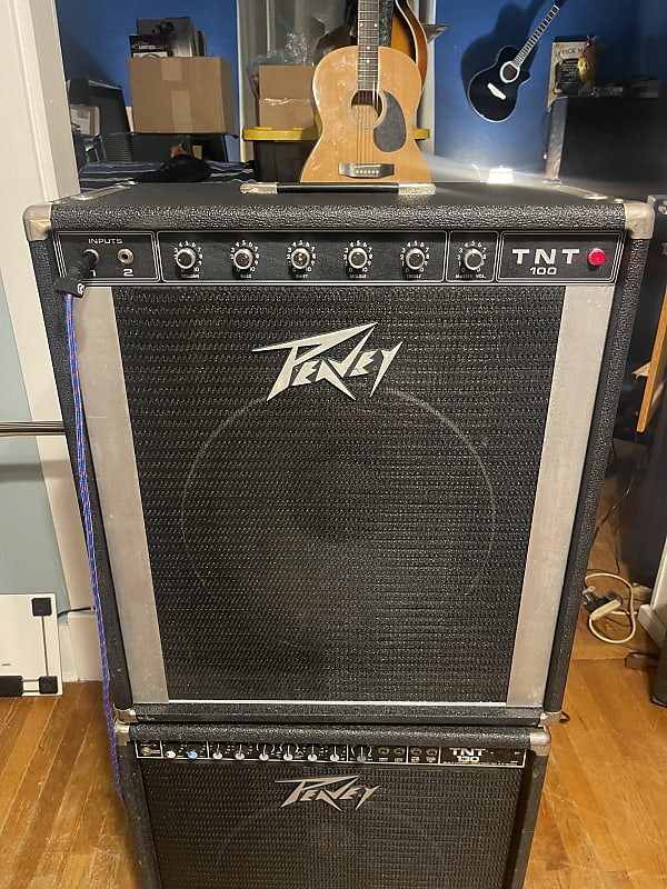 Peavey TNT 100 SS 45watt USA 115 Bass Combo Amplifier Reverb