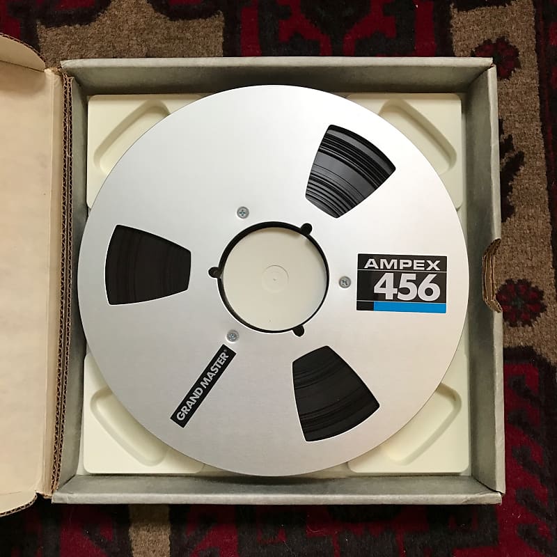 Ampex 456 Grand Master 1" tape reel image 1