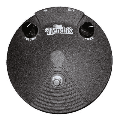 ギター Dunlop JH-2  Jimi Hendrix FUZZ FACE 1987 Dunlop JH-2 Jimi Hendrix Signature Fuzz Face Black