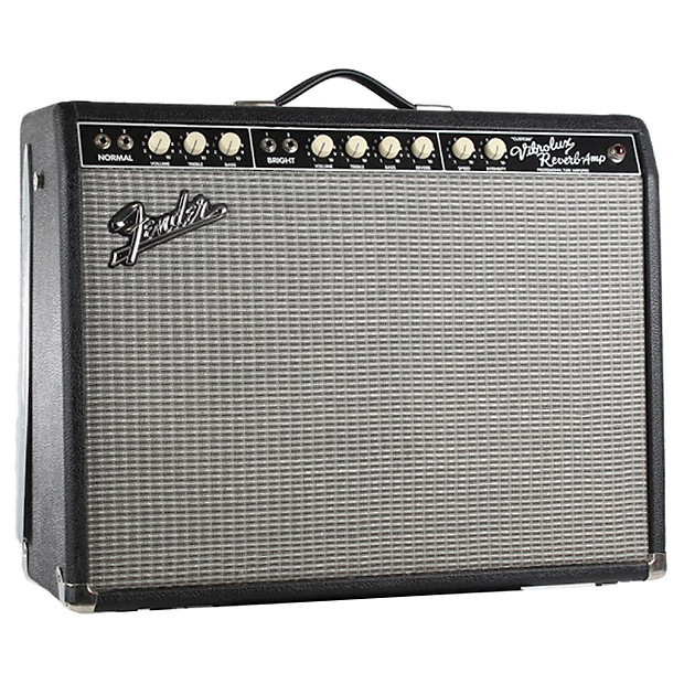 値下げします‼️Fender Vibrolux Reverb Silver パネル Fender 1969y Vibrolux Reverb - GUITAR TRADERS - ギター