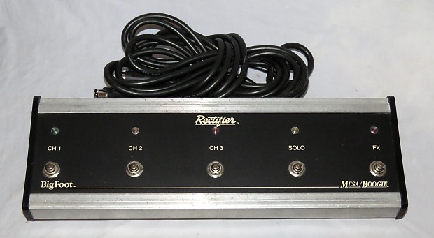 Mesa Boogie Rectifier BigFoot Big Foot Switch Pedal w/Cable!
