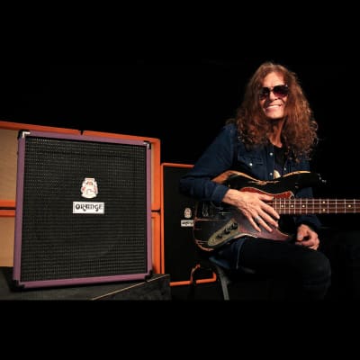 Orange Amplifiers Crush Bass 50 Glenn Hughes Limited Edition - Deep Purple Vinyl image 9
