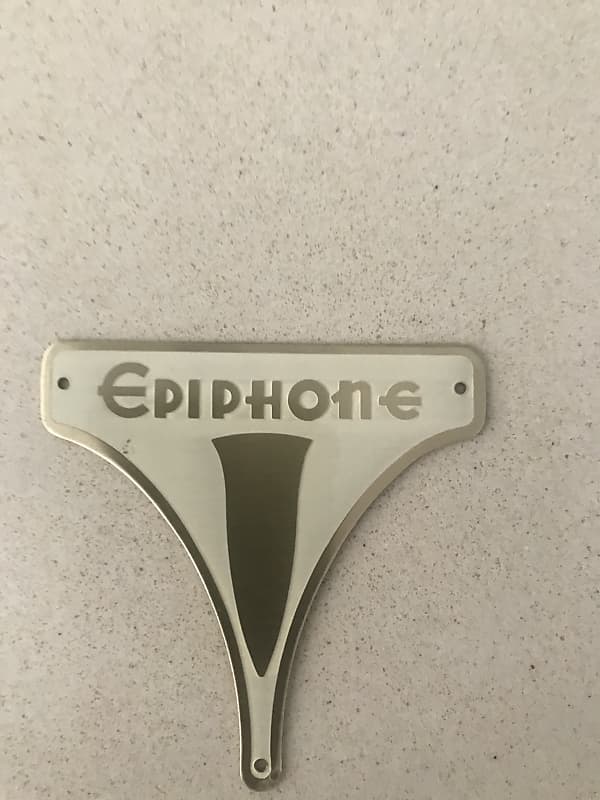 Epiphone Headstock plate logo | Reverb