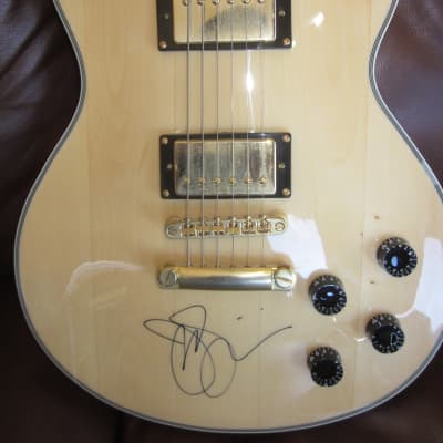 Archer Solid Body Electric Guitar Signed by Joe Satriani image 8