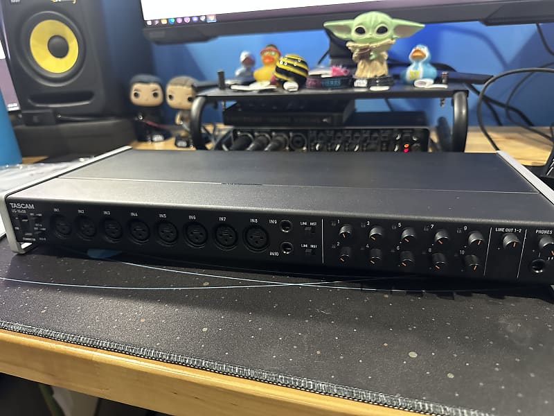  Tascam US-16x08 Rackmount USB Audio/MIDI Interface for