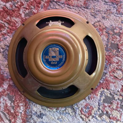 Celestion Marshall G12 Vintage (T3897) 16 ohm - Black/Gold Vintage 30  Speaker (2/2) | Reverb