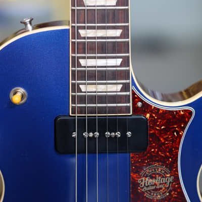 Mint Heritage Custom Shop Factory Special H-150 with P90 Neck 2024 - Midnight Blue image 5