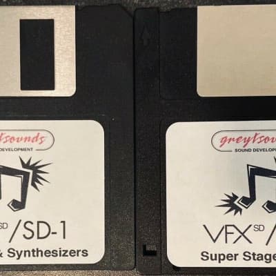 Ensoniq VFX-SD/SD-1 Synth Patches • 2 Disk Set • Ready to Load into your Ensoniq Keyboard
