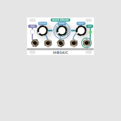 MOSAIC ADSR 1Uフォーマット エンヴェロープ・ジェネレーター