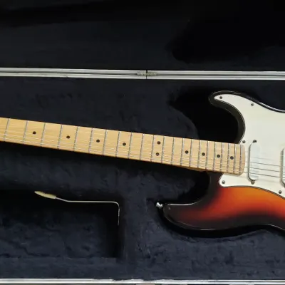 Fender Strat Plus Sunburst with OHSC 90s image 2