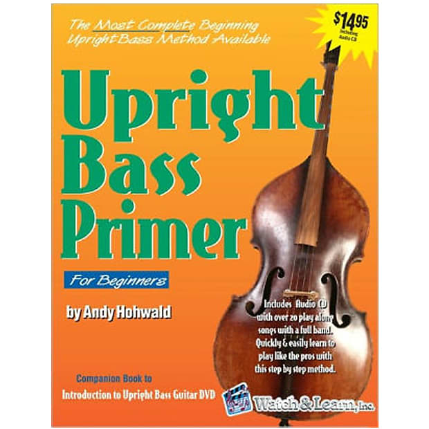 Watch & Learn  - Upright Bass Primer for Beginners Book and CD image 1