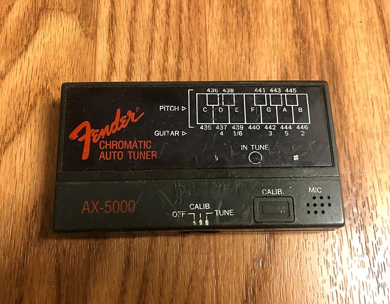 Fender AX5000 Chromatic Auto Tuner Reverb