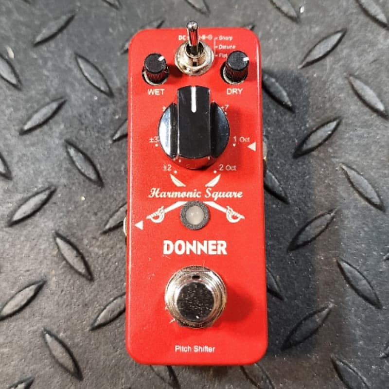 Donner Harmonic Square Pitch Shifter Octave | Reverb