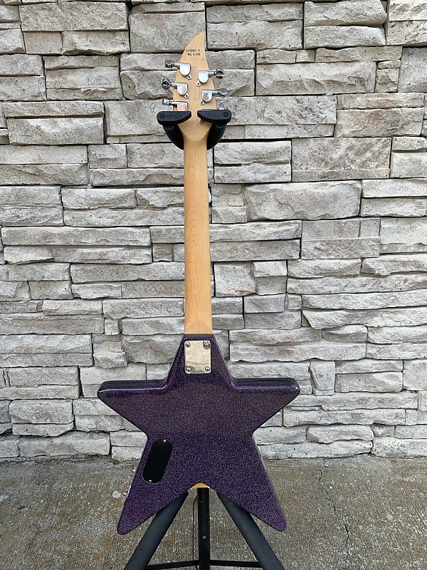 Daisy Rock Debutante Star purple electric guitar Chrome