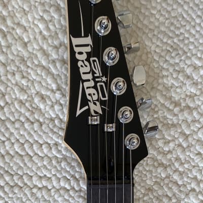 Ibanez GRX70QAL Left Handed Electric Guitar - Transparent Blue Burst image 3