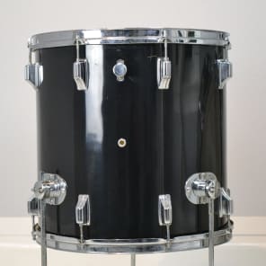 Rogers Jet Black Pearl "Powertone" Drum Kit w/ 26" Bass Drum image 4