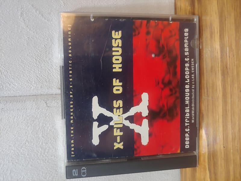 Xtc/eLab X files Of house Audio sample CD Reverb