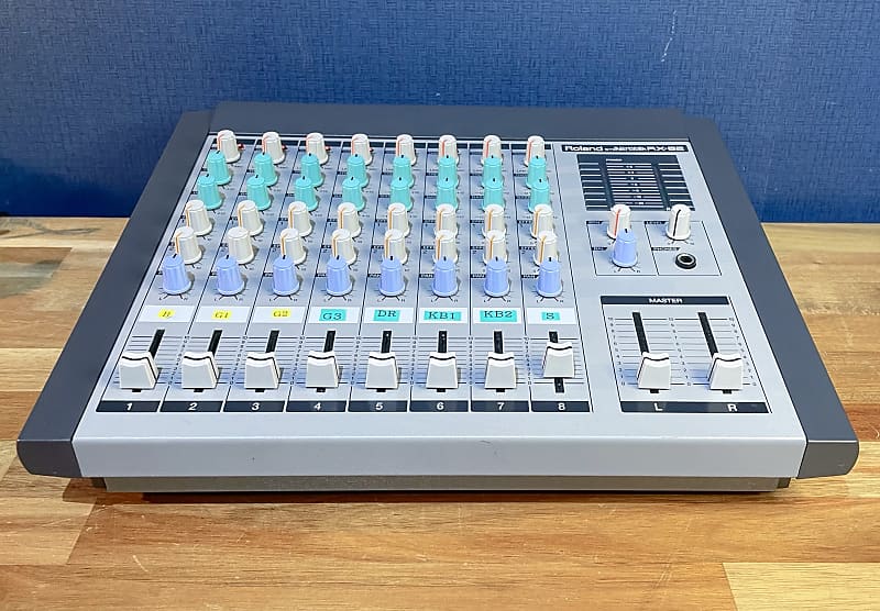Roland RX-82 Vintage 8-channel Stereo Mixer Grey