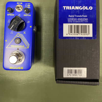 Mooer Triangolo Tremelo effect guitar pedal for sale