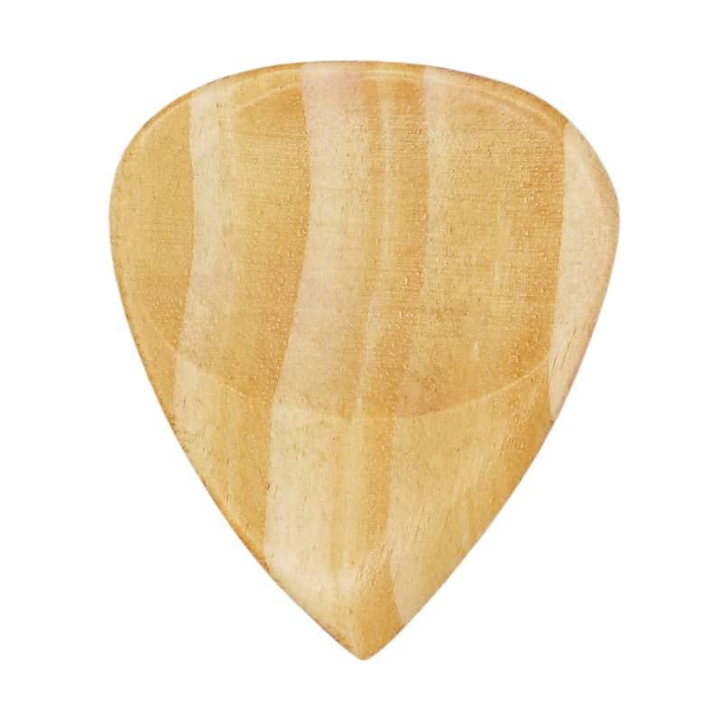 Cedar Wood Guitar Pick - Natural Finish Handmade Specialty Exotic Luxury Plectrum - 6 Pack New image 1