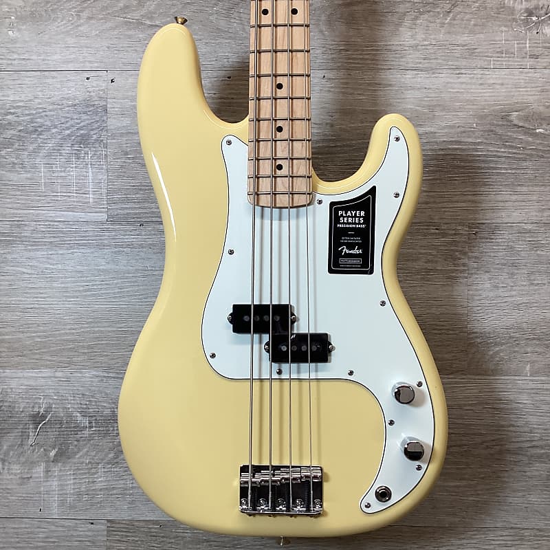Fender Player Precision Bass with Maple Fretboard Buttercream