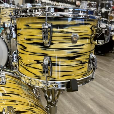 Ludwig Classic Maple Fab 3Pc Shell Pack 13/16/22 (Lemon Oyster) image 3