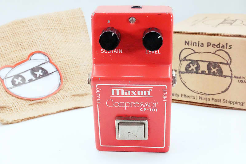 Maxon CP-101 Compressor | Vintage 1980s (Made in Japan) | Reverb