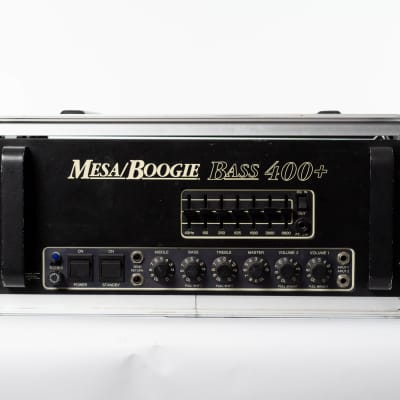 Mesa Boogie Bass 400+ 2-Channel 500-Watt Rackmount Bass Amp Head (7-Band  EQ) 1990 - 2009 | Reverb