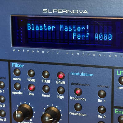 Novation Supernova 44-Voice Rackmount Virtual Analog Synthesizer