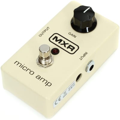 MXR M133 Micro Amp Gain/Boost Effects Pedal with Cables image 4