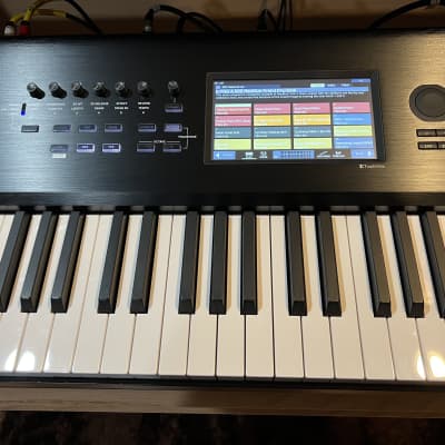 Korg NAUTILUS 88 AT workstation with KRONOS Expansion Pack, and Korg half damper sustain pedal