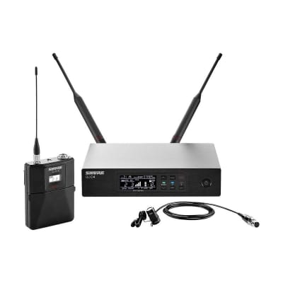 Shure QLXD14/85 Lavalier Wireless Microphone System, G50/470-534MHz, Includes QLXD1 Bodypack Transmitter, QLXD4 Receiver, WL185 Lavalier Condenser Mic image 3