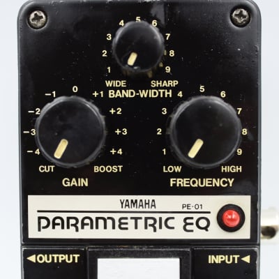 Yamaha PE-01 Parametric EQ Made in Japan Vintage Equalizer