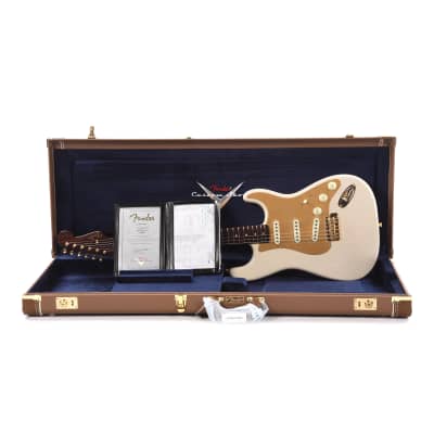 Fender Custom Shop 1959 Stratocaster Ash "Chicago Special" Deluxe Closet Classic Aged White Blonde w/Rosewood Neck & Gold Hardware (Serial #R135047) image 9