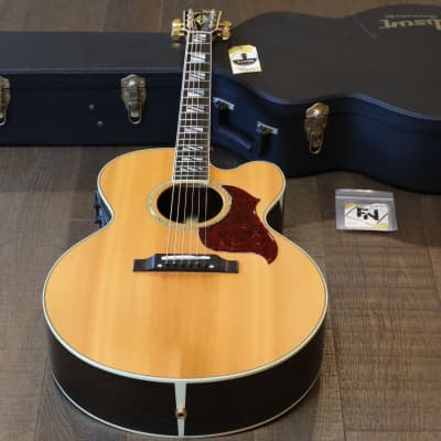 One-off! 2008 Gibson J-185 EC Custom Rosewood Modern Classic Antique Natural + OHSC for sale