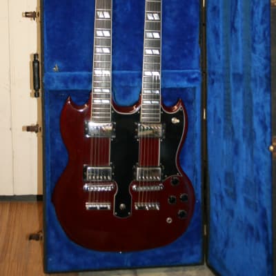 Gibson EDS-1275 1988 Cherry image 1