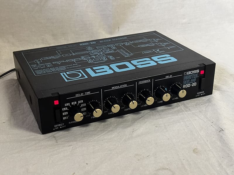BOSS RDD-20デジタルディレイDIGITAL DELAY Boss RDD-20 Micro Rack Series Digital Delay | Reverb