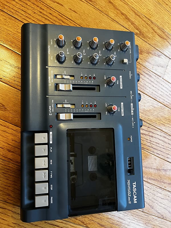 TASCAM Porta 02 mkII Ministudio 4-Track Cassette Recorder