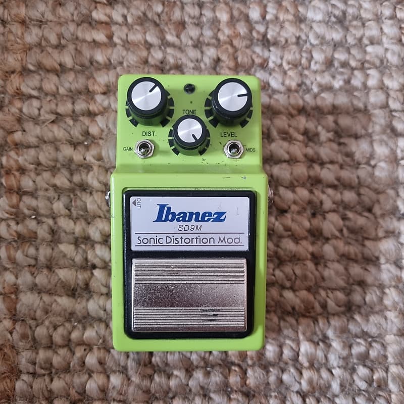 Ibanez SD9M Sonic Distortion Mod 2010s - Green