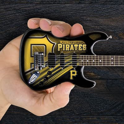 Pittsburgh Pirates 10" Collectible Mini Guitar image 2