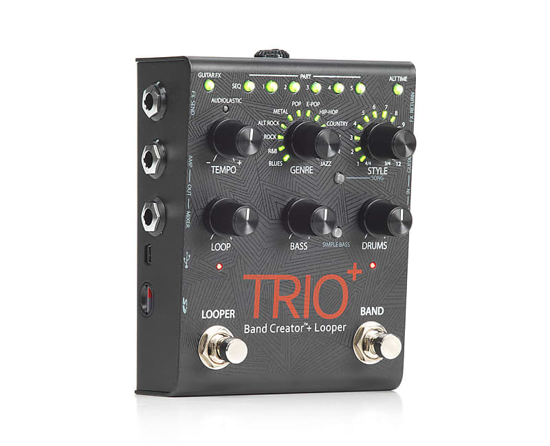 Digitech Trio Plus Band Creator/Looper Pedal | Reverb